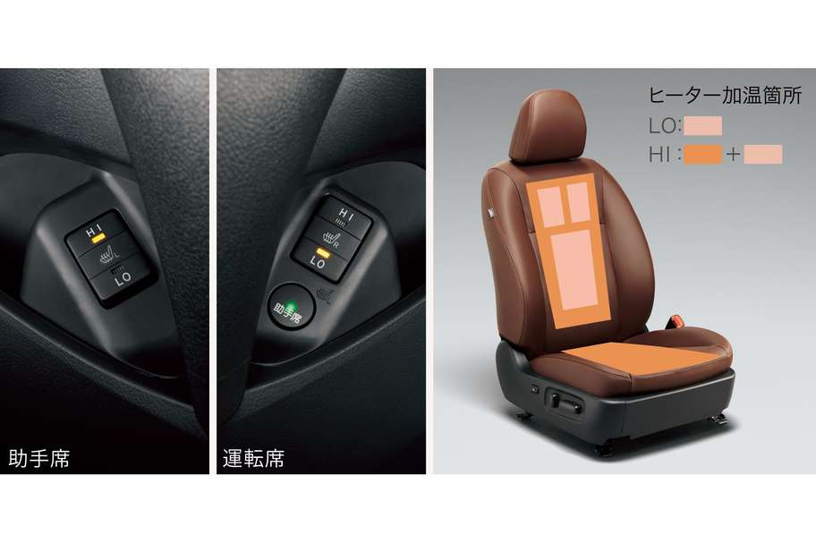 快適温熱シート(運転席・助手席)