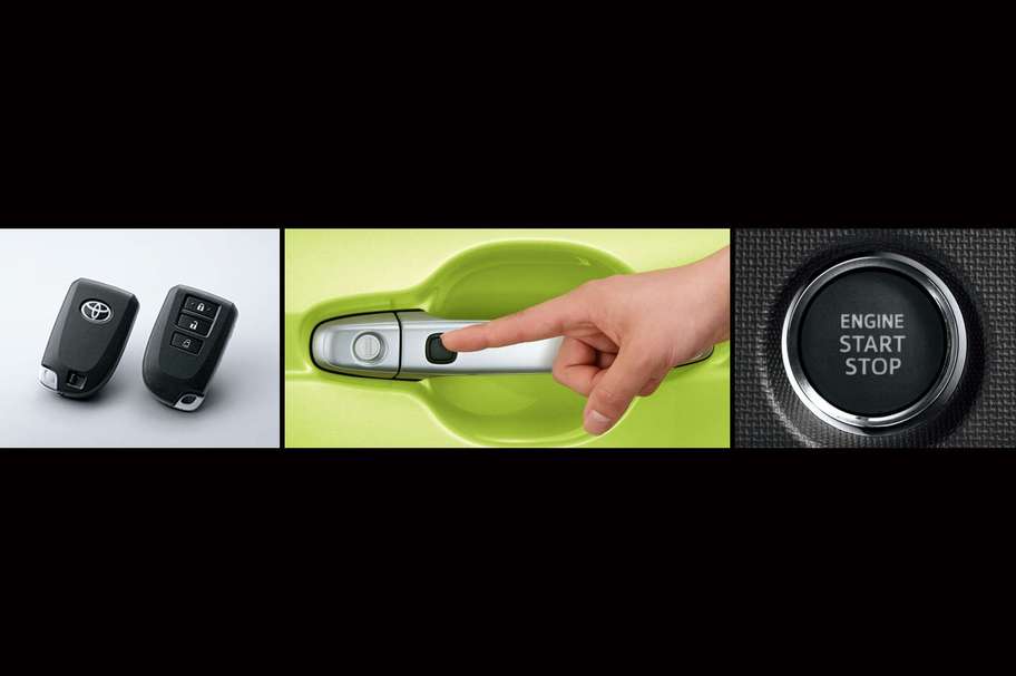 スマートエントリー(運転席・助手席・バックドア/アンサーバック機能付/スマートキー2本)&スタートシステム
