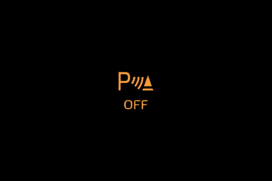 クリアランスソナーOFF表示灯/警告灯